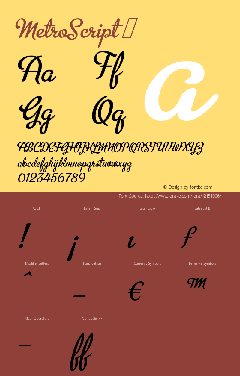 MetroScript ☞ 1.000;com.myfonts.easy.alphabetsoup.metroscript.regular.wfkit2.version.32hF图片样张