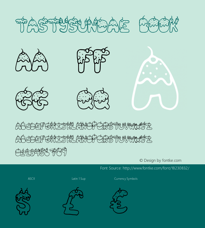 TastySundae Book Version 1.00 November 22, 20图片样张