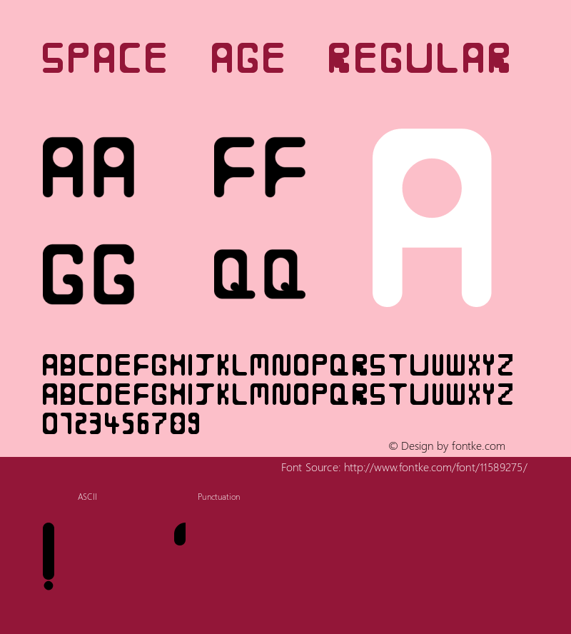 SPACE AGE Regular Version 1.0图片样张