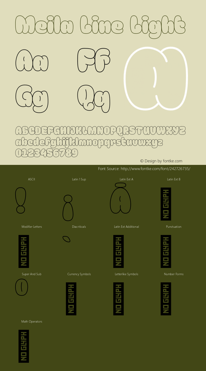 Meila Line Light Version 1.000;FEAKit 1.0图片样张