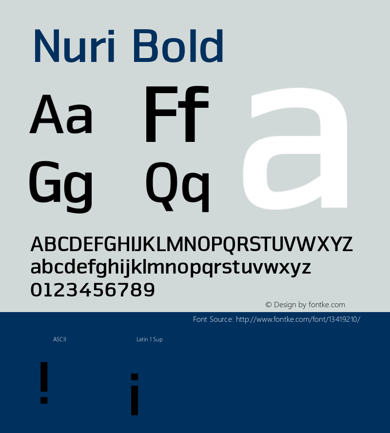 Nuri Bold 001.000图片样张