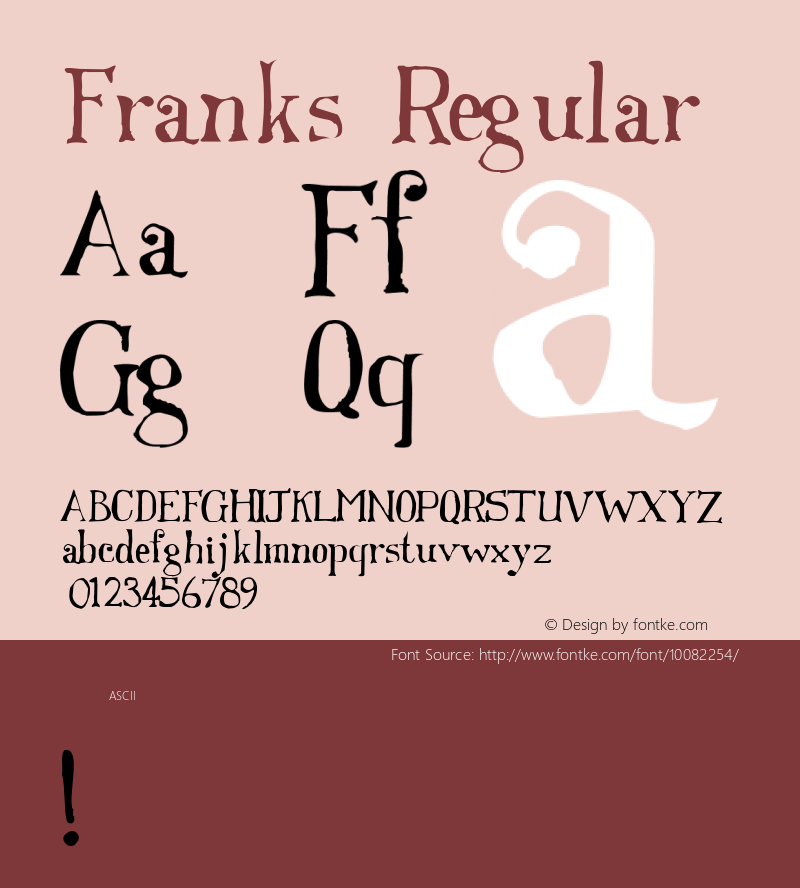 Franks Regular 001.001图片样张