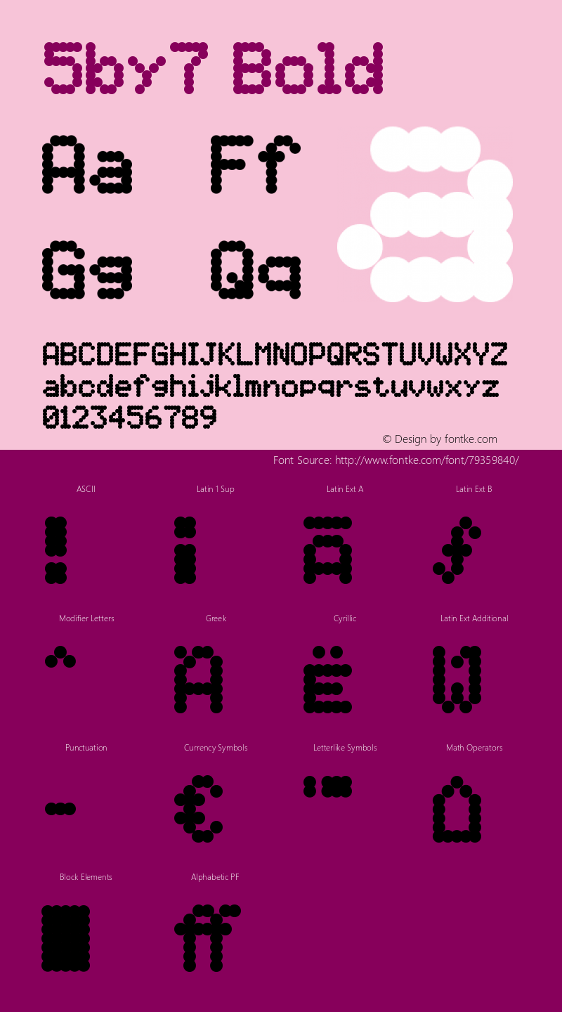 5by7-Bold 图片样张