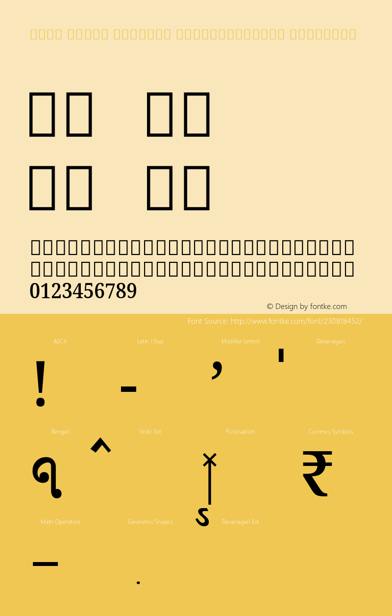 Noto Serif Bengali SemiCondensed SemiBold Version 2.001; ttfautohint (v1.8) -l 8 -r 50 -G 200 -x 14 -D beng -f none -a qsq -X 