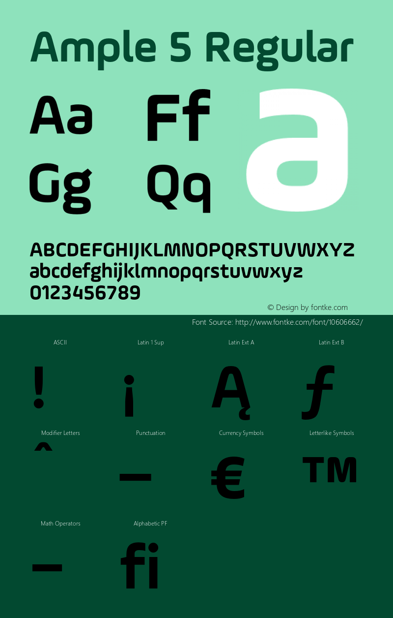 Ample 5 Regular 001.001;com.myfonts.easy.soneri.ample.bold.wfkit2.version.4bNZ图片样张