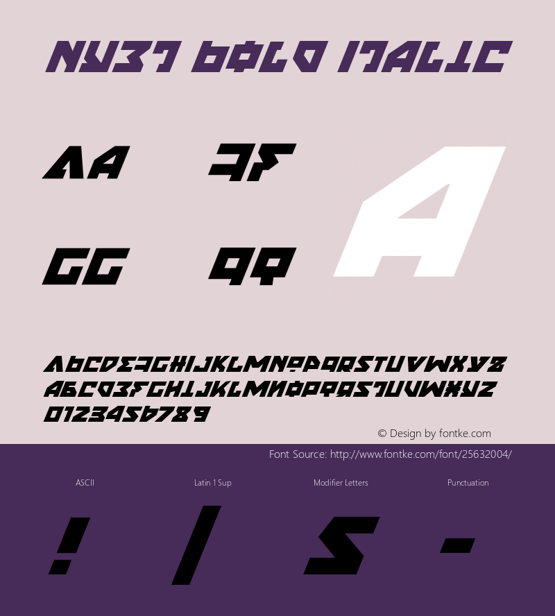 Nyet Italic 1图片样张