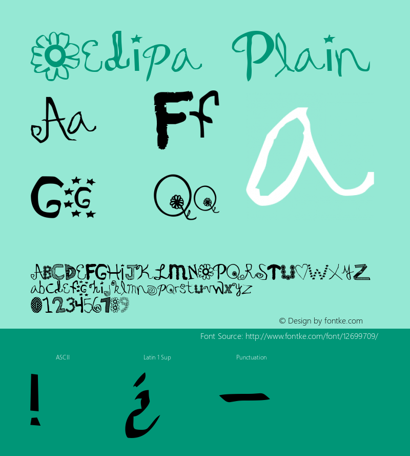 Oedipa Plain Altsys Fontographer 3.3  3/30/96图片样张