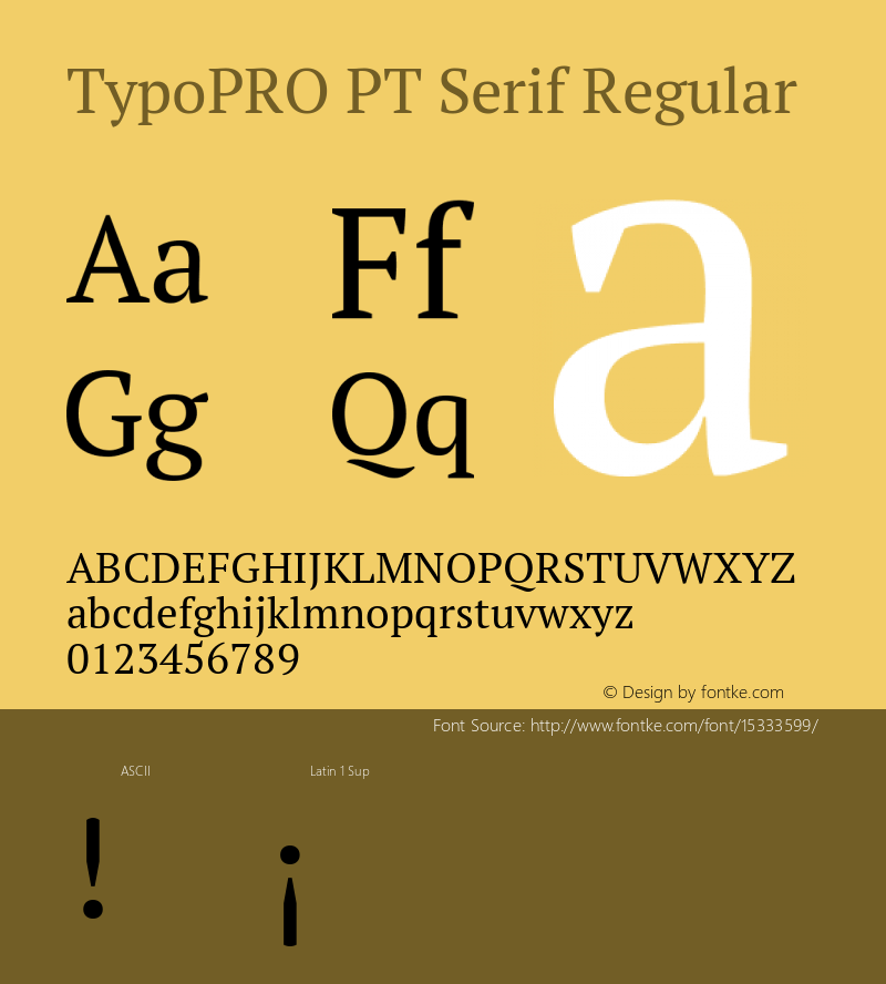 TypoPRO PT Serif Regular Version 1.002图片样张