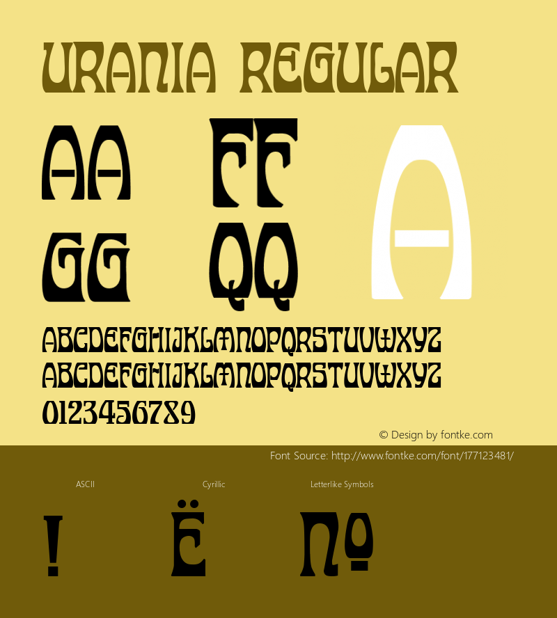 Urania Version 1.000 2015 initial release图片样张