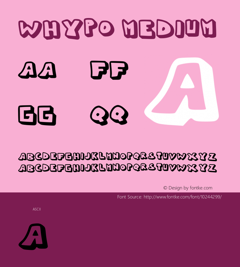 Whypo Medium Version 001.000图片样张