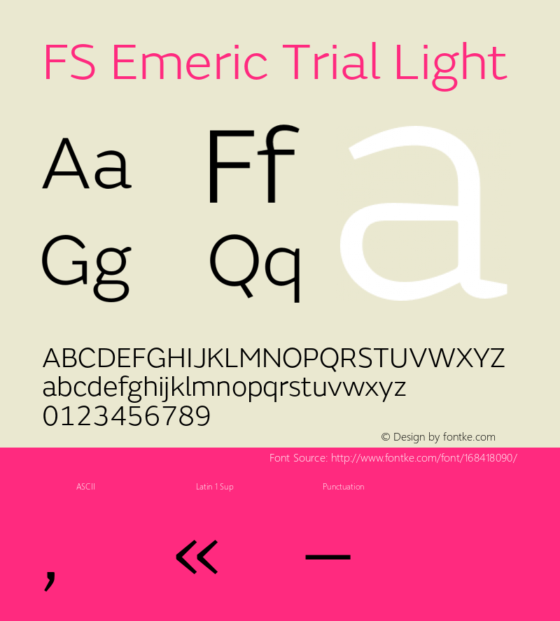 FSEmeric-Light Trial Version 6.000图片样张