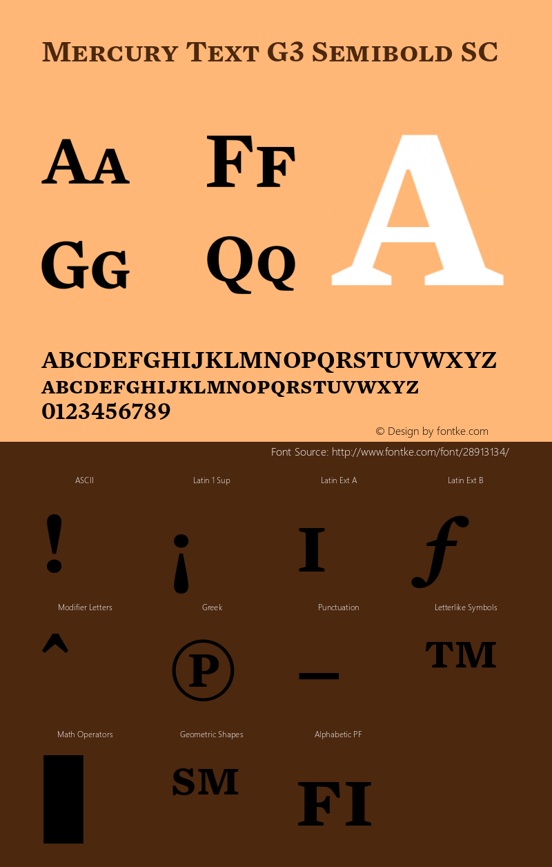 MercuryTextG3-SemiboldSC 001.000图片样张