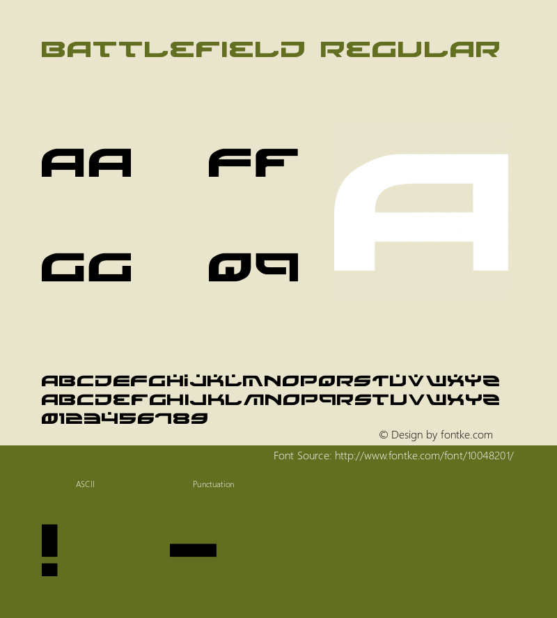 Battlefield Regular 3图片样张