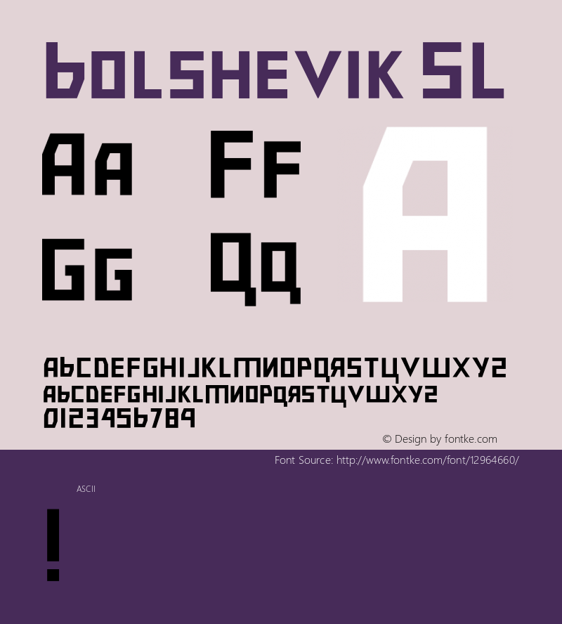 Bolshevik SL Version 0.19图片样张
