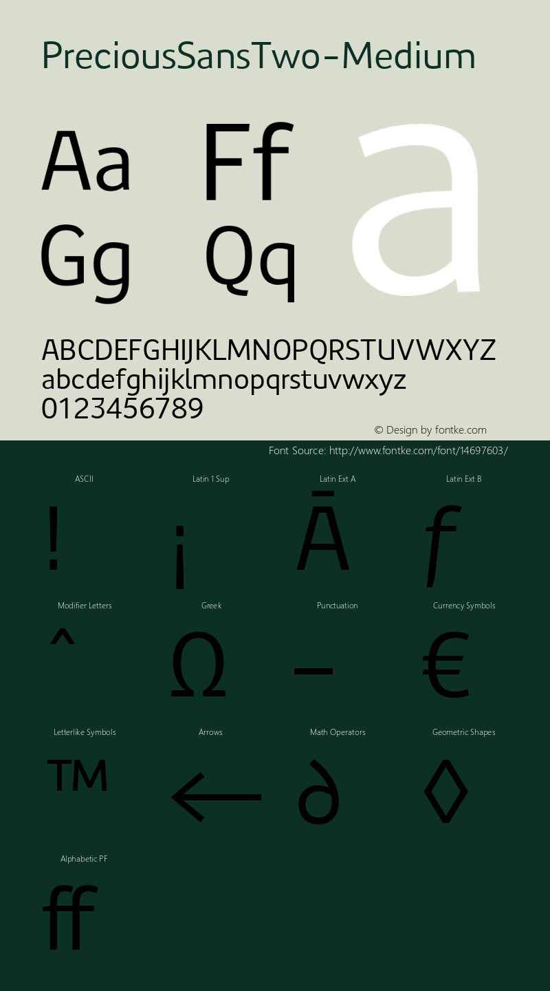 PreciousSansTwo-Medium ☞ 001.000;com.myfonts.g-type.precious-sans-two.medium.wfkit2.4eaa图片样张