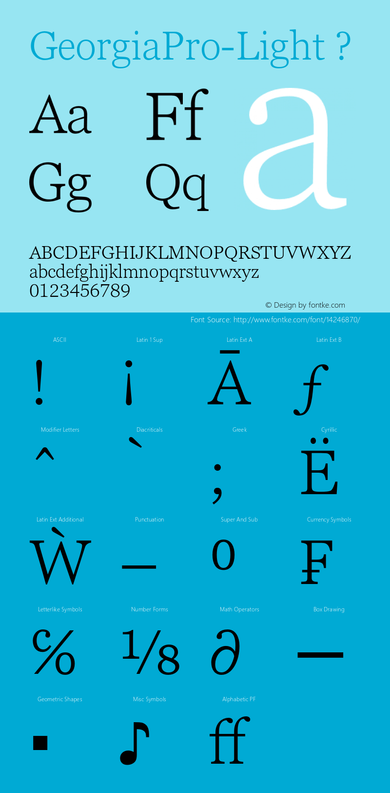 GeorgiaPro-Light ? Version 6.02;com.myfonts.ascender.georgia-pro.light.wfkit2.42iM图片样张