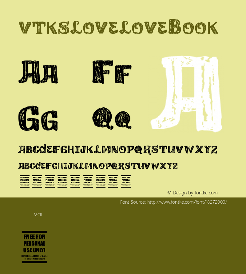 vtks love love Book Version 1.00 December 14, 20图片样张
