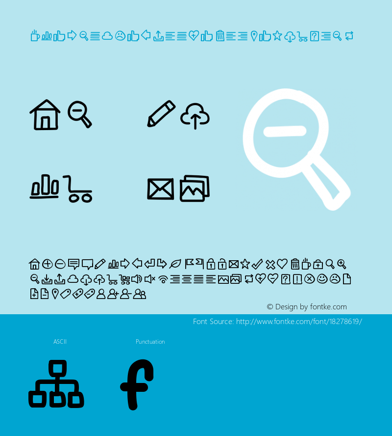 WG Handy Icons Vol2 Regular Version 001.000图片样张