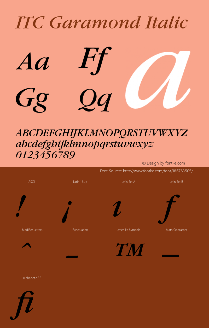 Garamond-BookItalic 001.000图片样张