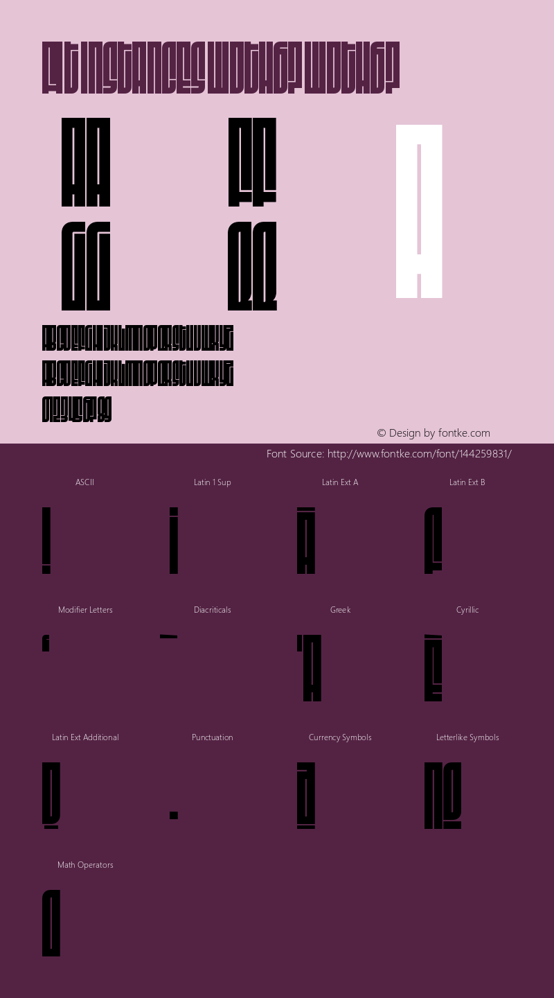 Fit Instances wdth67 Version 1.0图片样张