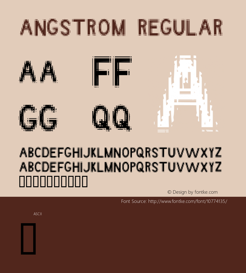 Angstrom Regular Frog: Anstrom Revision 0图片样张