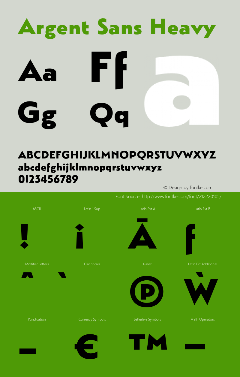 Argent Sans Heavy Version 3.000;PS 003.000;hotconv 1.0.88;makeotf.lib2.5.64775图片样张