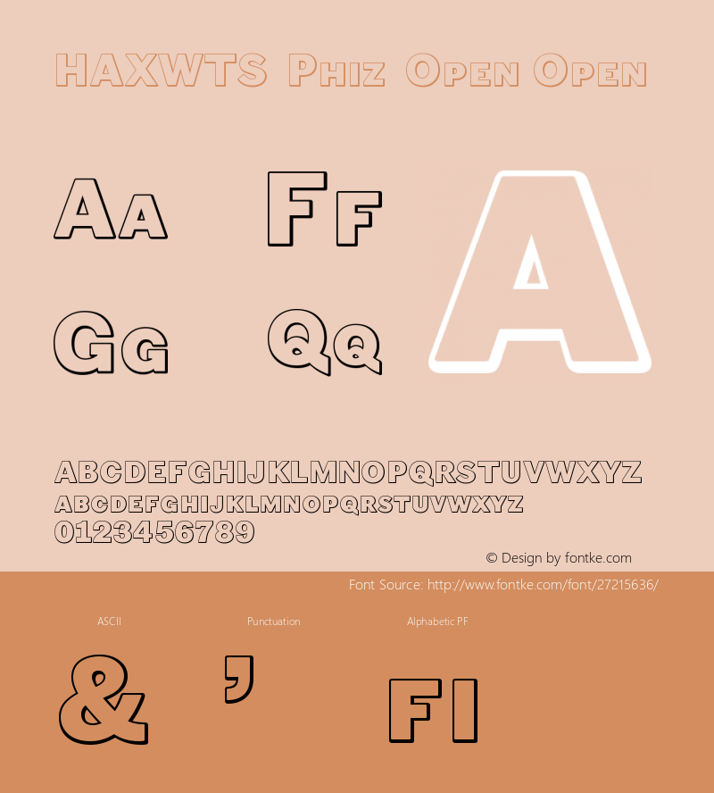 HAXWTS+Phiz-Open Version 1.0图片样张