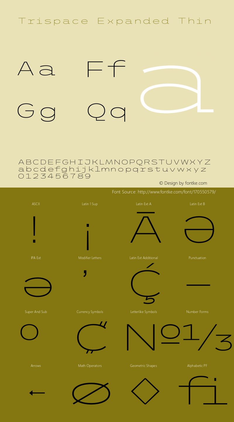 Trispace Expanded Thin Version 1.210图片样张