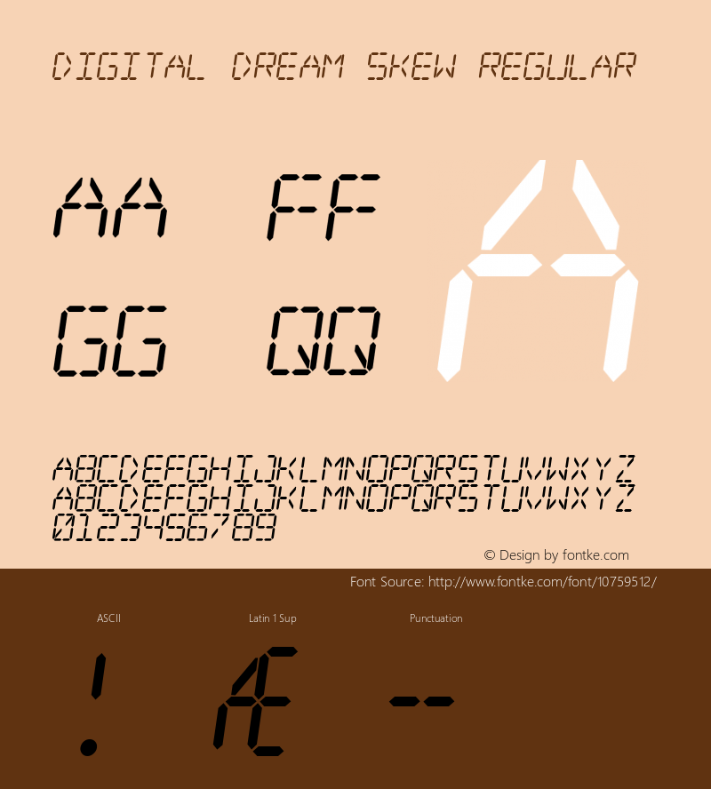 Digital dream Skew Regular 2图片样张