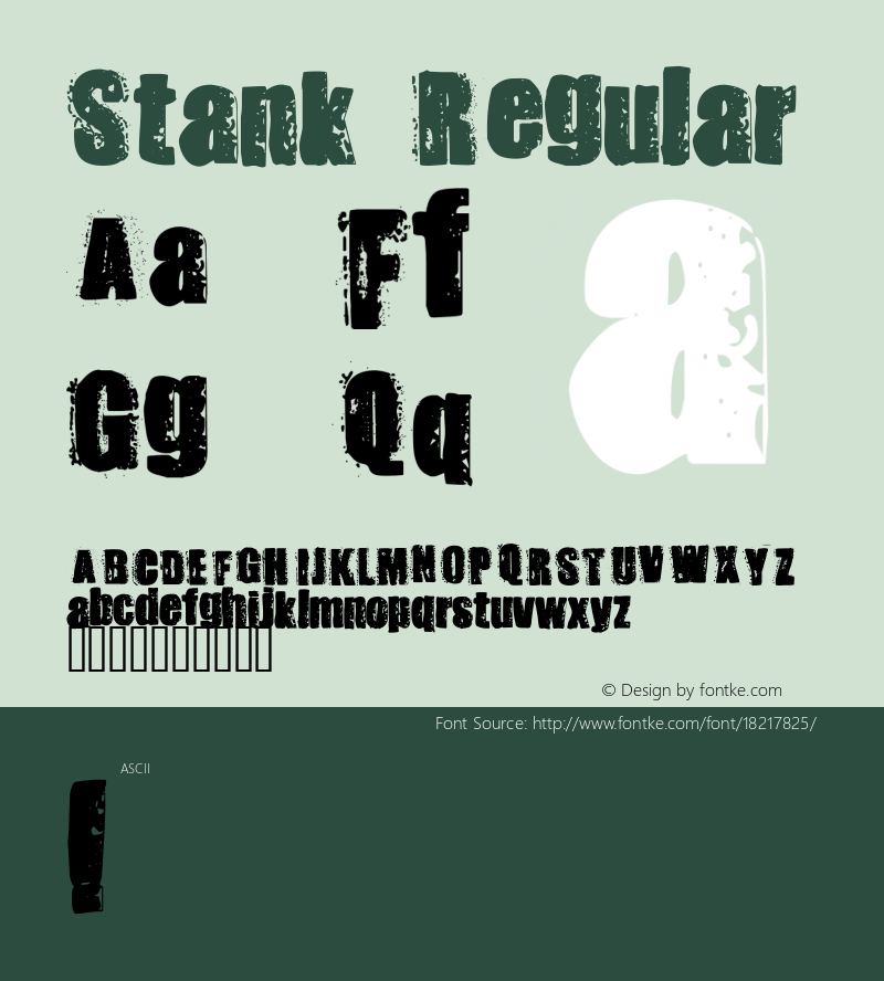 Stank Regular 001.000图片样张