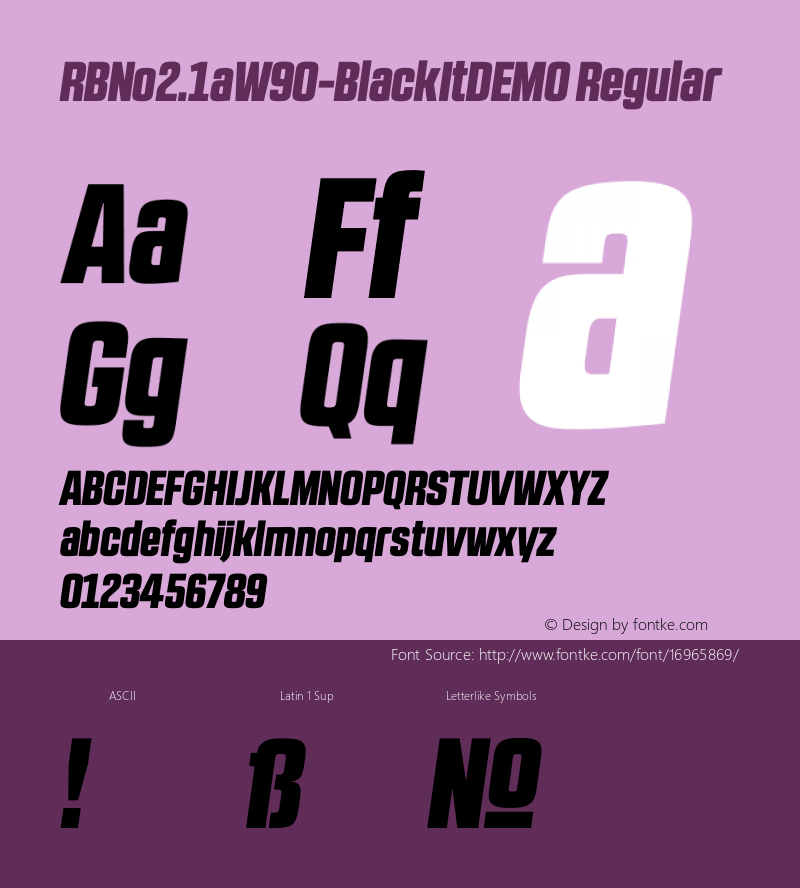RBNo2.1aW90-BlackItDEMO Regular Version 1.00图片样张