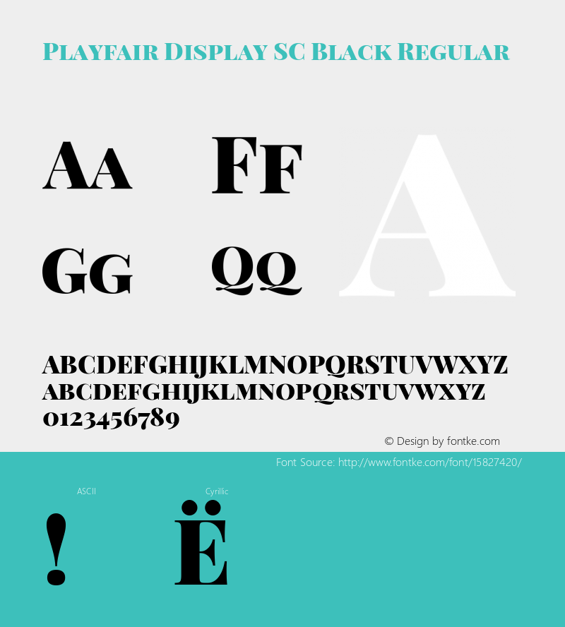 Playfair Display SC Black Regular Version 1.004;PS 001.004;hotconv 1.0.70;makeotf.lib2.5.58329; ttfautohint (v0.96) -l 42 -r 42 -G 200 -x 14 -w 