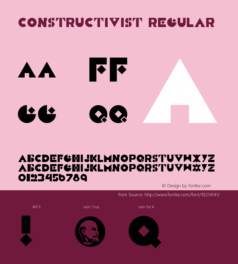 Constructivist Regular Version 1.00图片样张