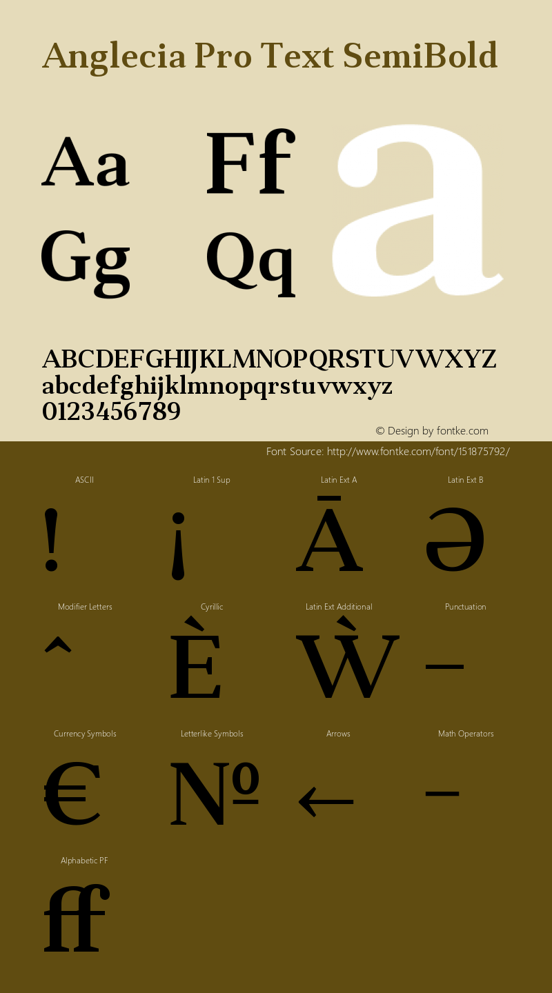 AngleciaProText-SemiBold Version 001.000;com.myfonts.konstantynov.anglecia-pro.text-semi-bold.wfkit2.47Mt图片样张