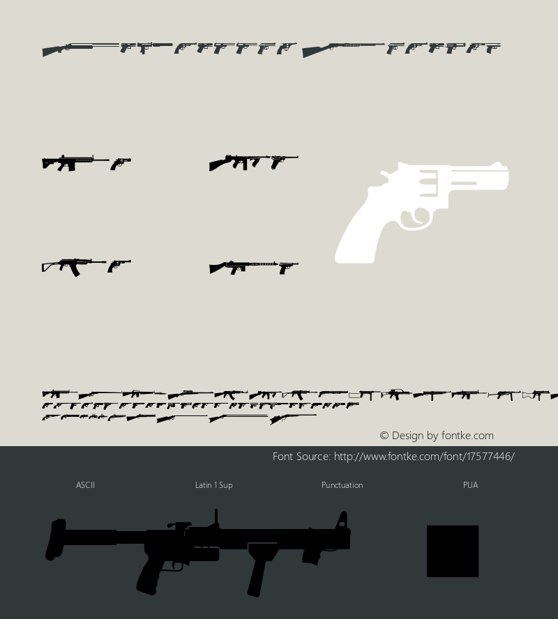 Outgunned Regular 1.000图片样张