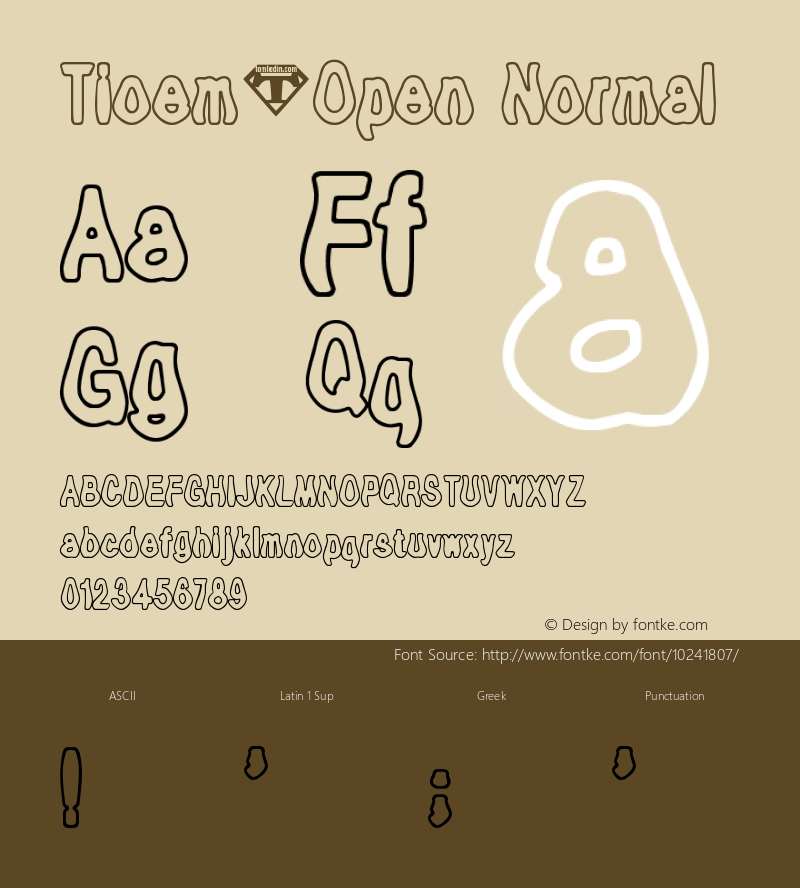 Tioem-Open Normal Version 1.00 January 22, 2009, initial release图片样张