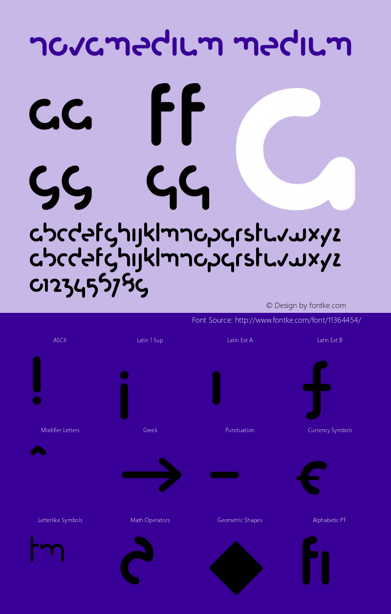 NovaMedium Medium Version 001.000图片样张