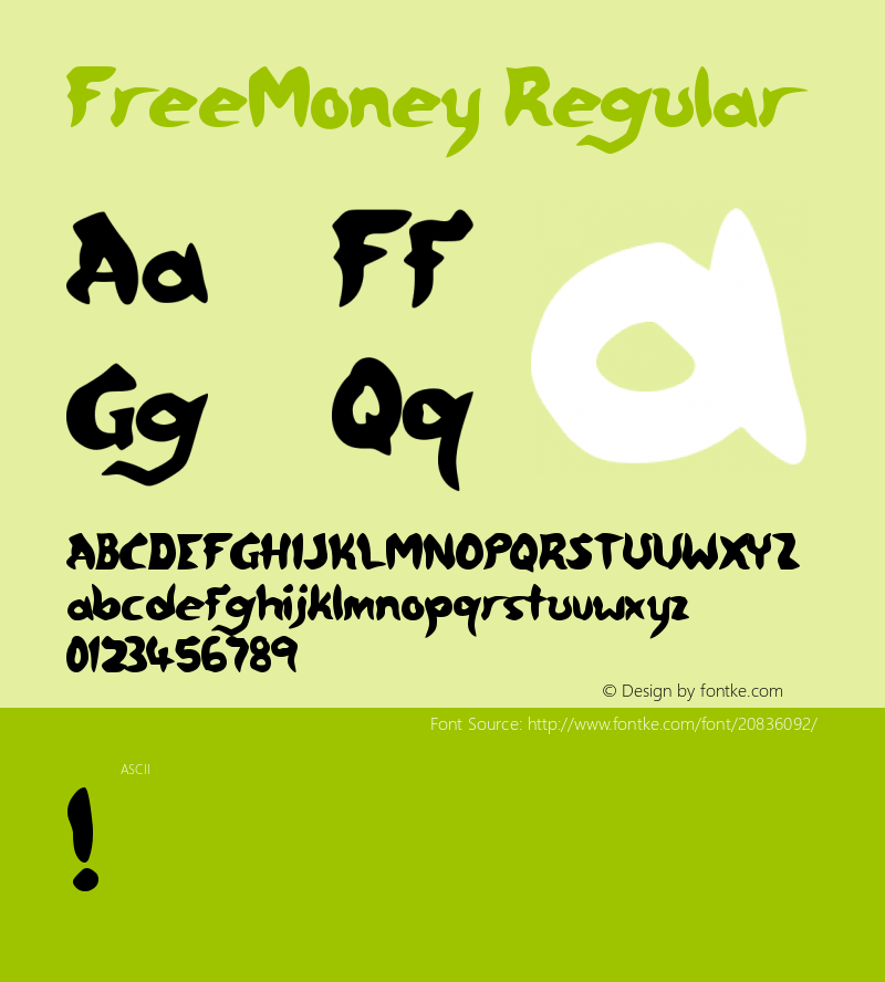 FreeMoney Version 1.00 June 23, 2010, initial release图片样张