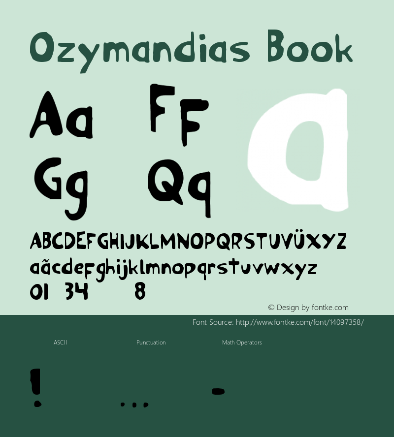 Ozymandias Book Version 2图片样张
