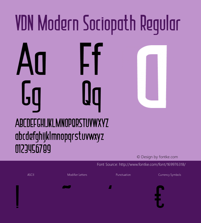 VDN Modern Sociopath Regular Version 1.000图片样张