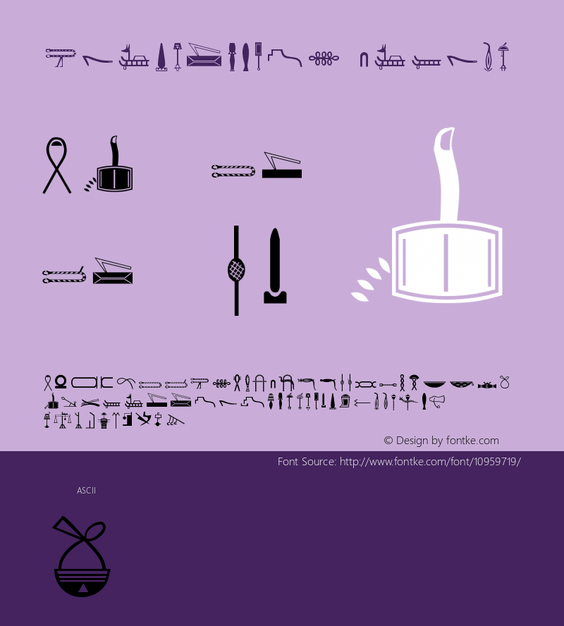 HieroglyphI Medium Version 001.000图片样张