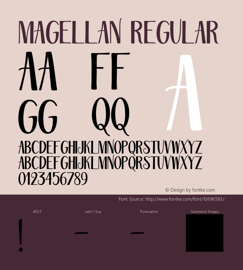Magellan Regular Version 1.000 2015 initial release图片样张