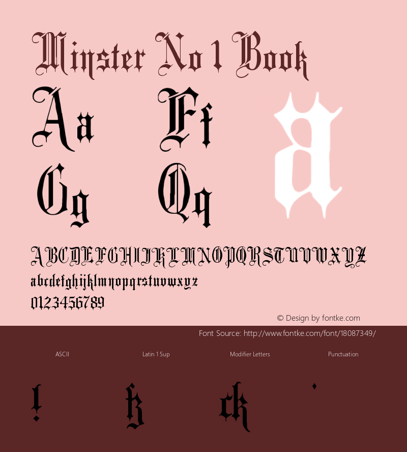 Minster No 1 Book Version 1.0; 2002; initial r图片样张