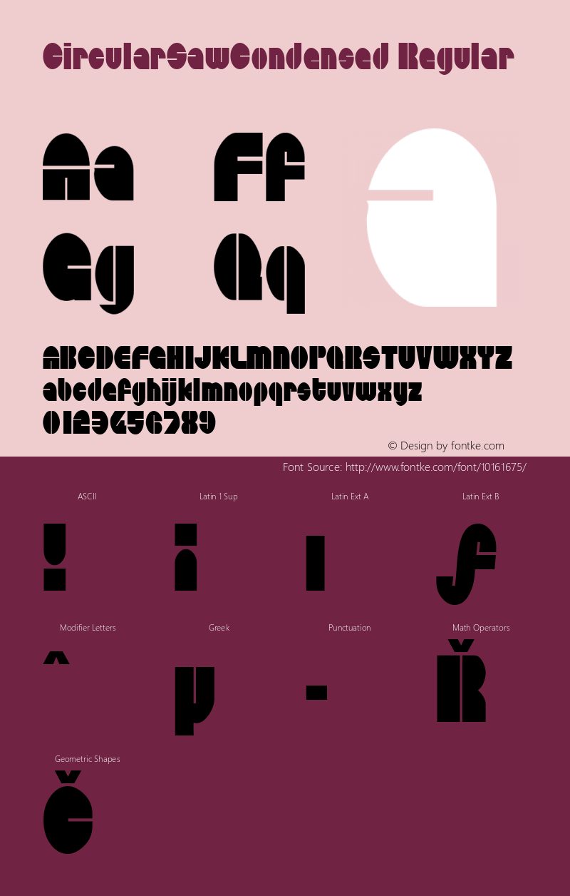 CircularSawCondensed Regular Rev. 003.000图片样张