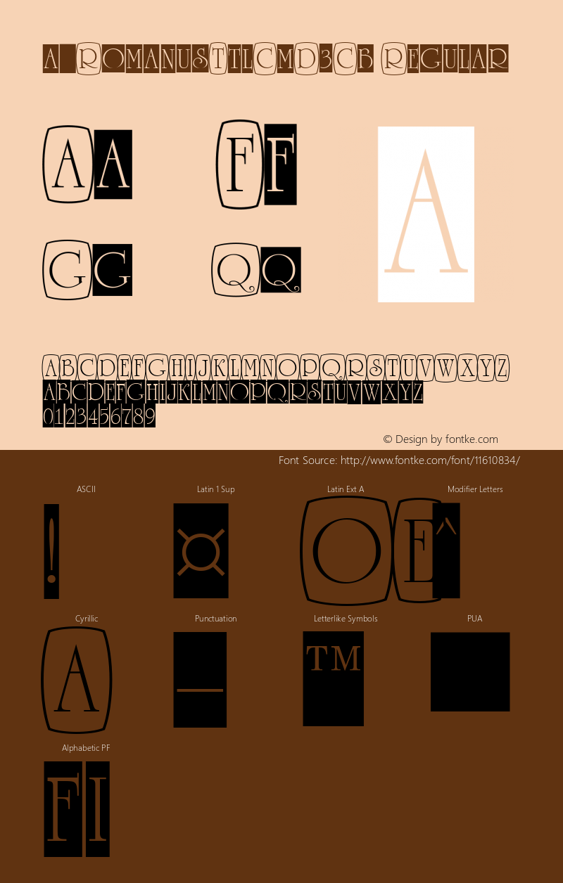 a_RomanusTtlCmD3Cb Regular 01.03图片样张