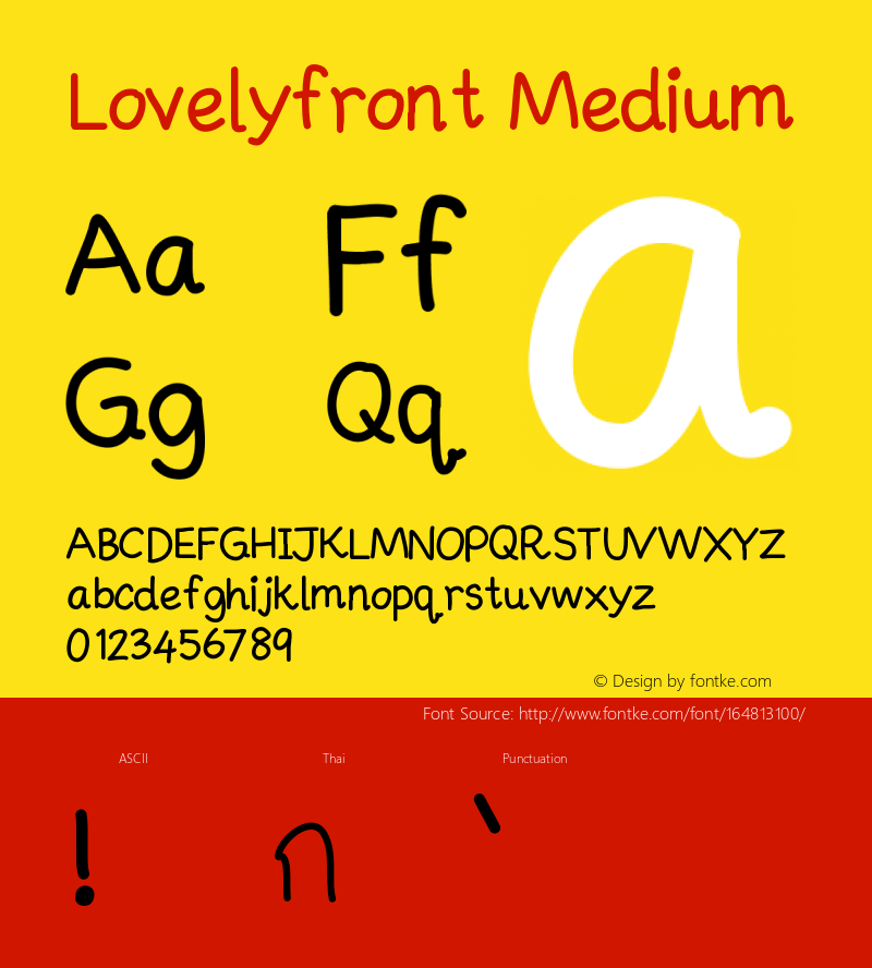 Lovelyfront Version 001.000图片样张