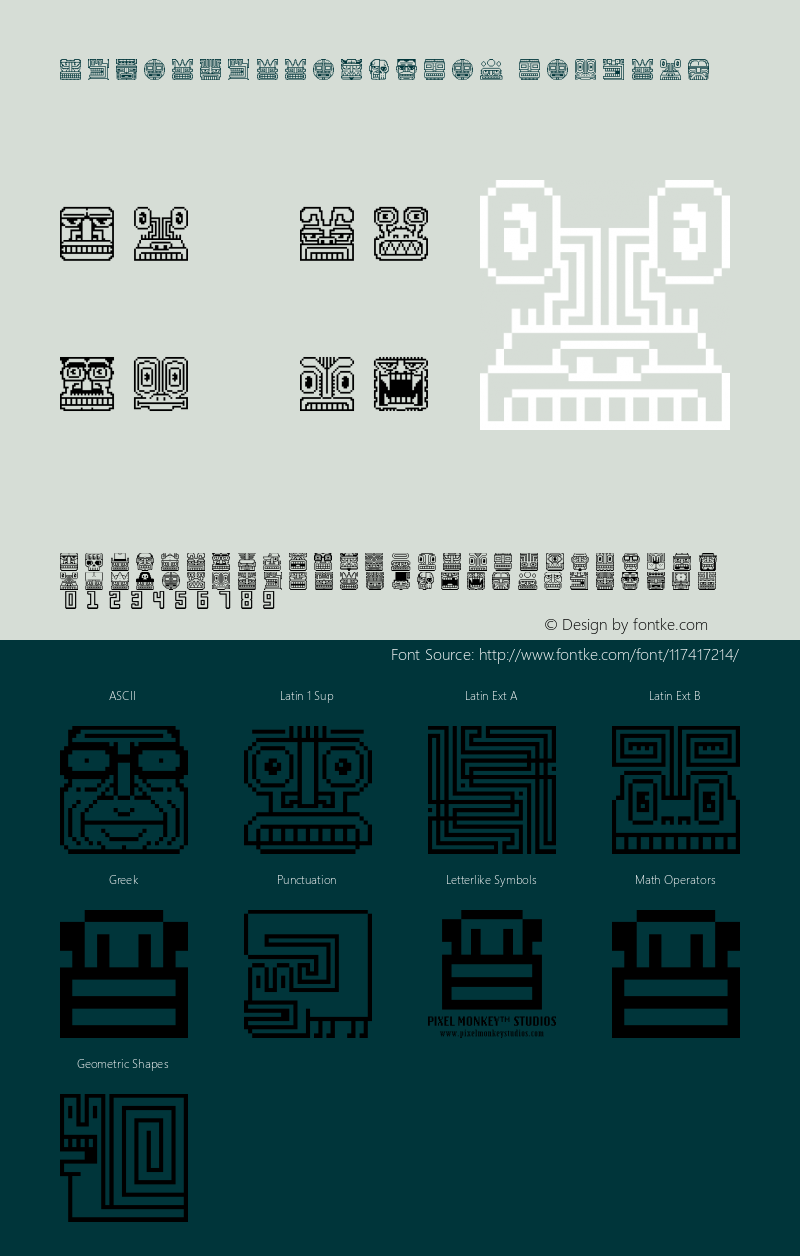 PixelvilleLowRes W95 Regular Version 4.10图片样张