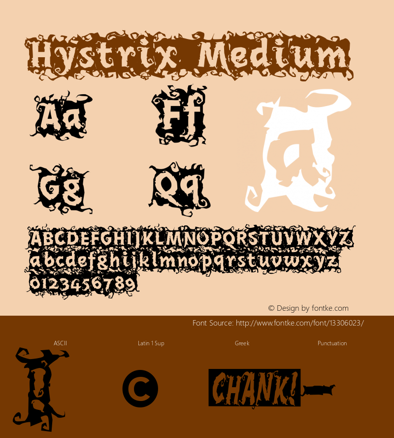 Hystrix Medium 001.000图片样张