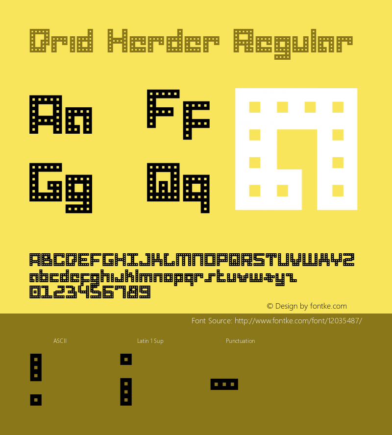 Drid Herder Regular 001.000图片样张