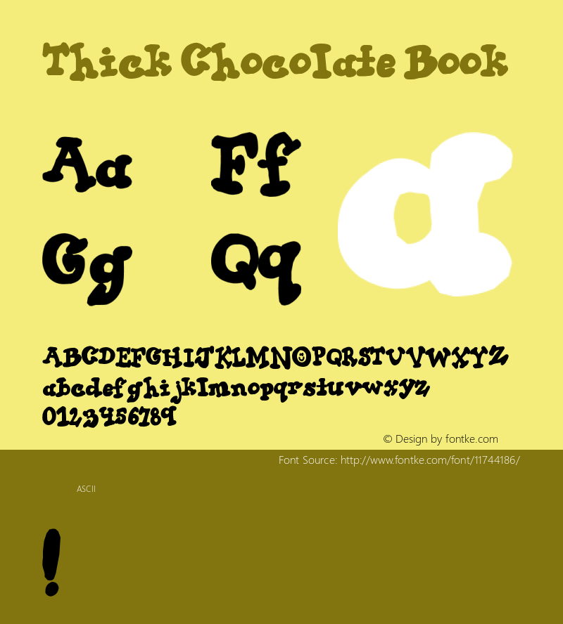 Thick Chocolate Book Version 1.50图片样张